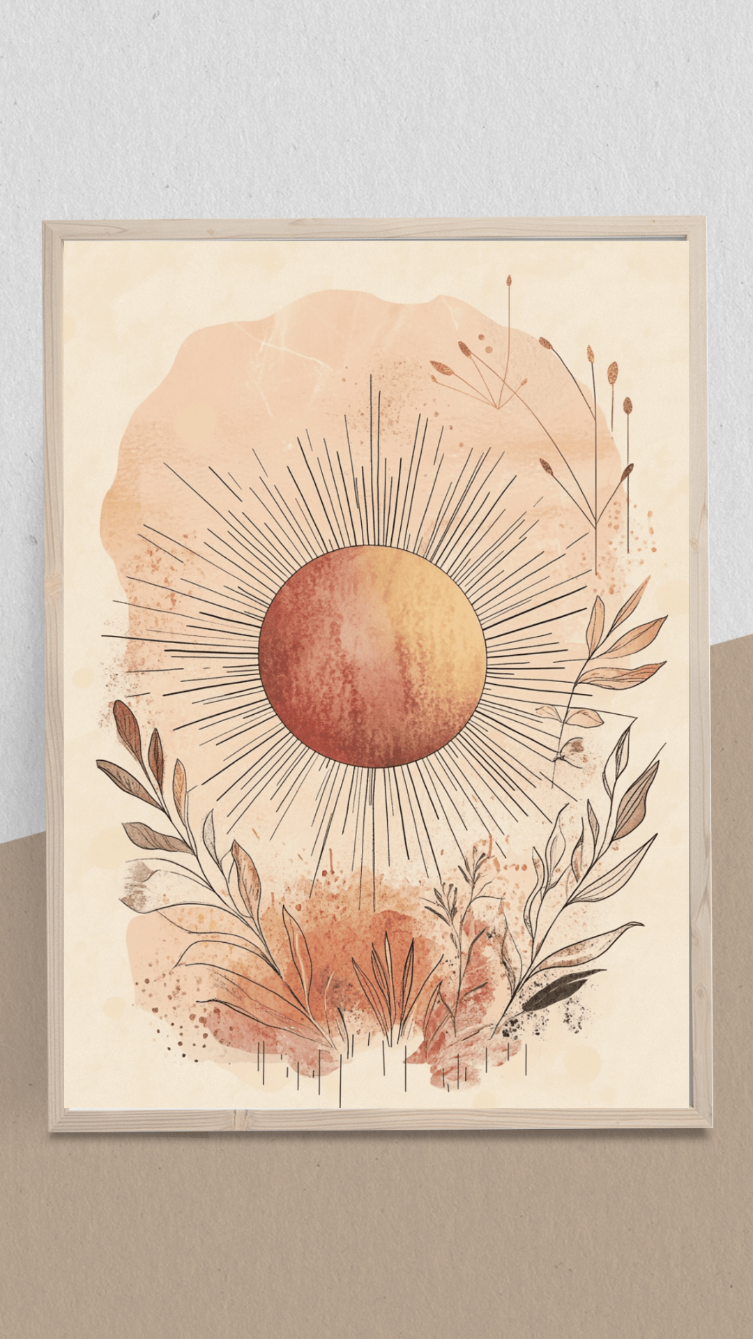 boho sun - Digitaler Download - ArtyFi Originals -